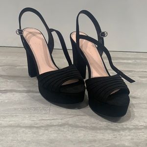 Size 10 Black Platform Heels